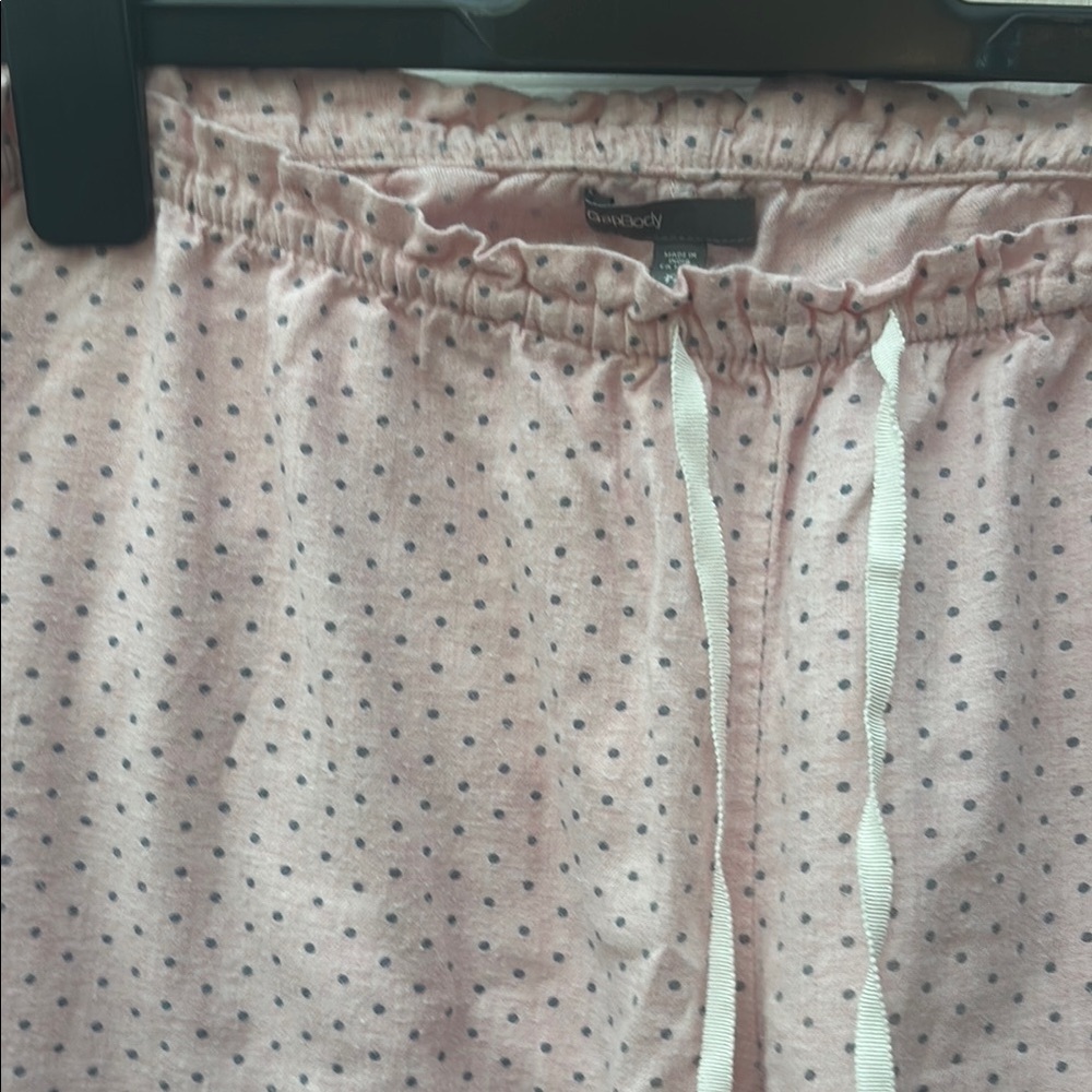 ❤️3 for $15!❤️ Gap Body Pink Polka Dot Pajama Pants, size XS - Picture 2 of 8